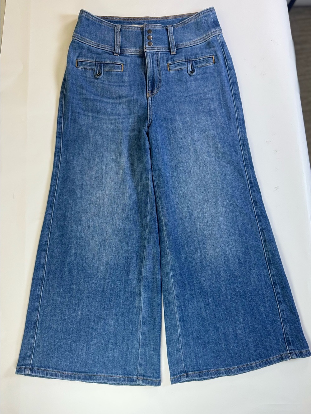 Anthropologie Pilcro Wide Leg Crop Trouser Jeans Women’s 28